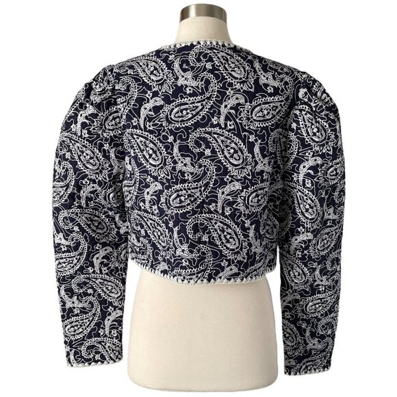 Sea New York Theodora Quilted Crop Jacket - Picture 5 of 9